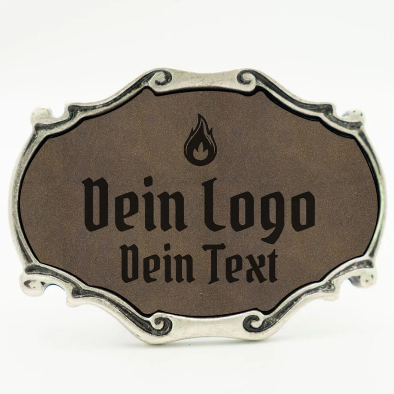 Trachten Gürtelschnalle mit eigenem Logo ab 1 Stk.