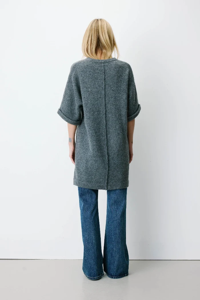 Grace & Mila Strickkleid Alinae anthrazit