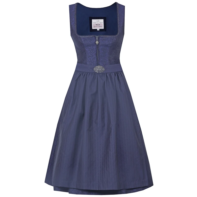 MarJo Trachten Dirndl "Seßlach" 920265 | Marine 65cm