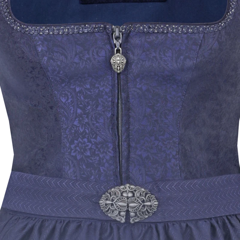 MarJo Trachten Dirndl "Seßlach" 920265 | Marine 65cm