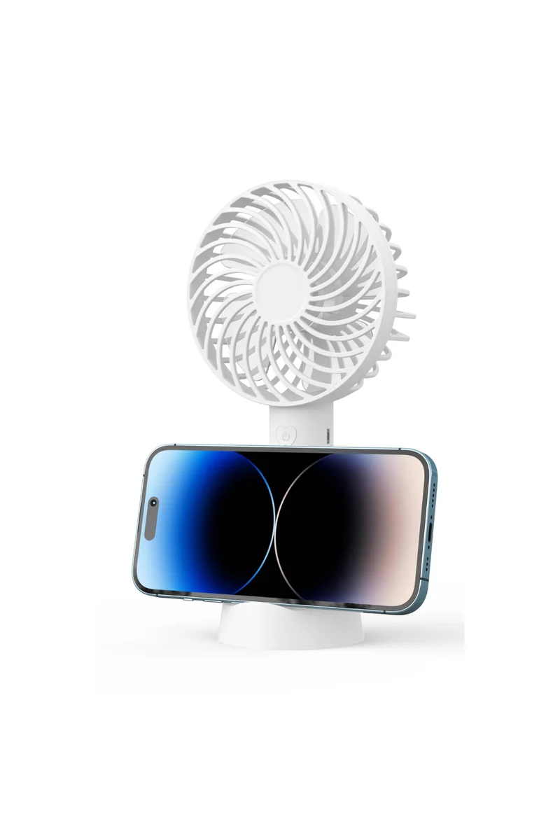 Tragbarer Mini-Handventilator - wiederaufladbarer Akku