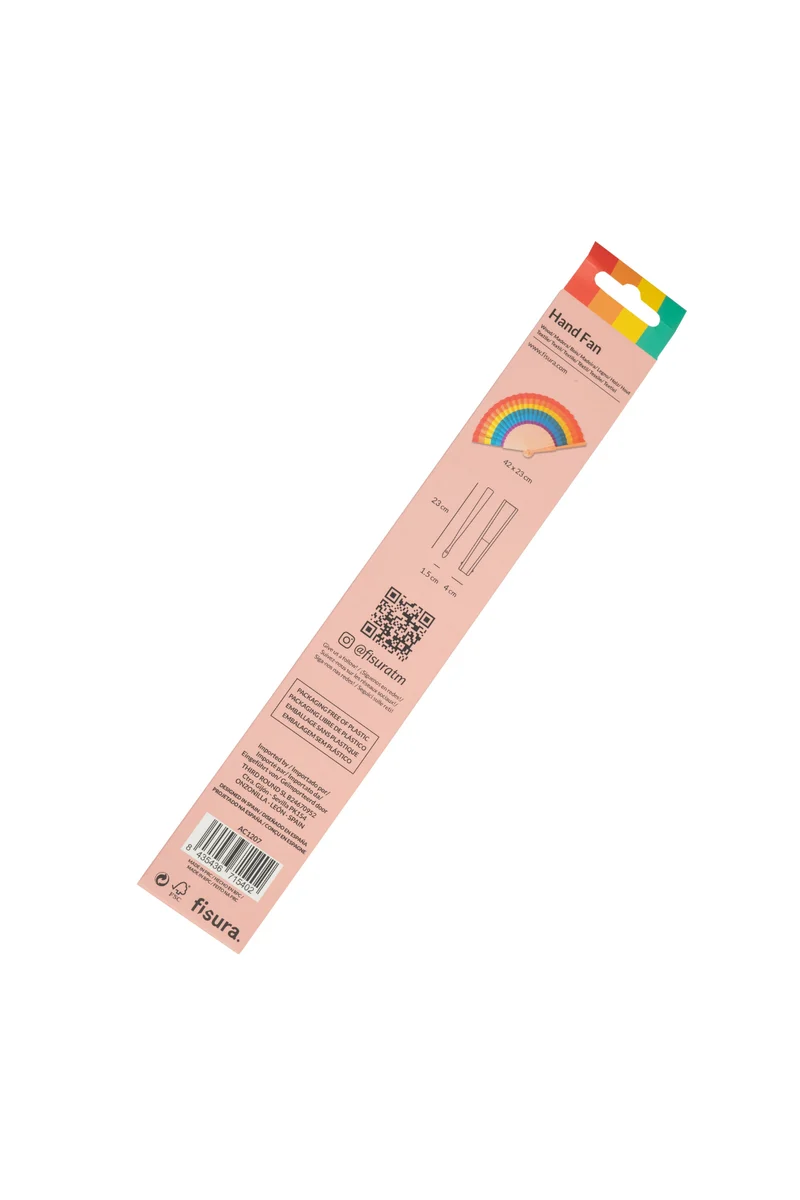 Fächer „Rainbow“ - 42,5 × 23 cm