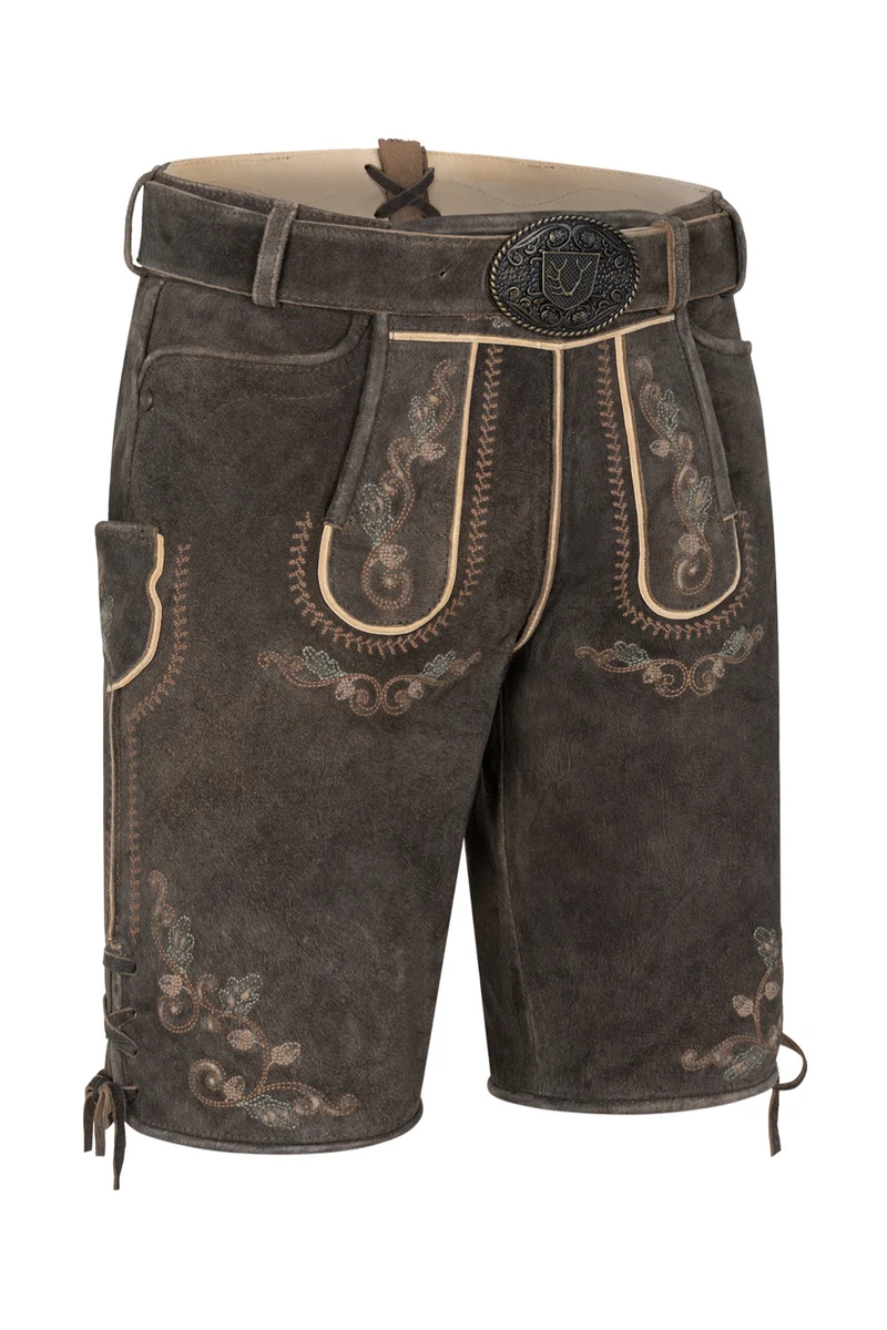 Lederhose EMIR mit Gürtel - Krüger Buam - 965272-000-0007