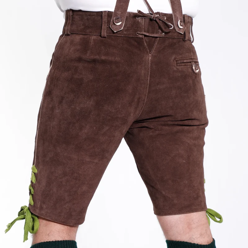 Chestnut Brown Men's Lederhosen