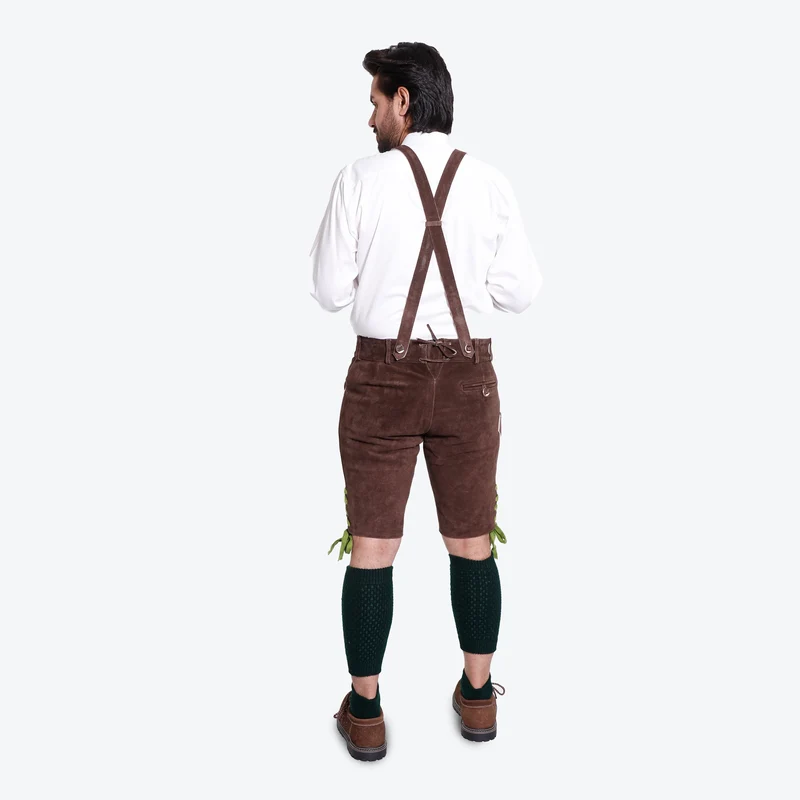 Chestnut Brown Men's Lederhosen