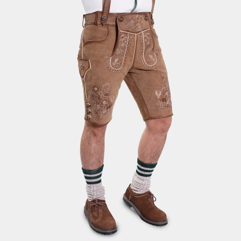 Brown Bliss German Lederhosen Men