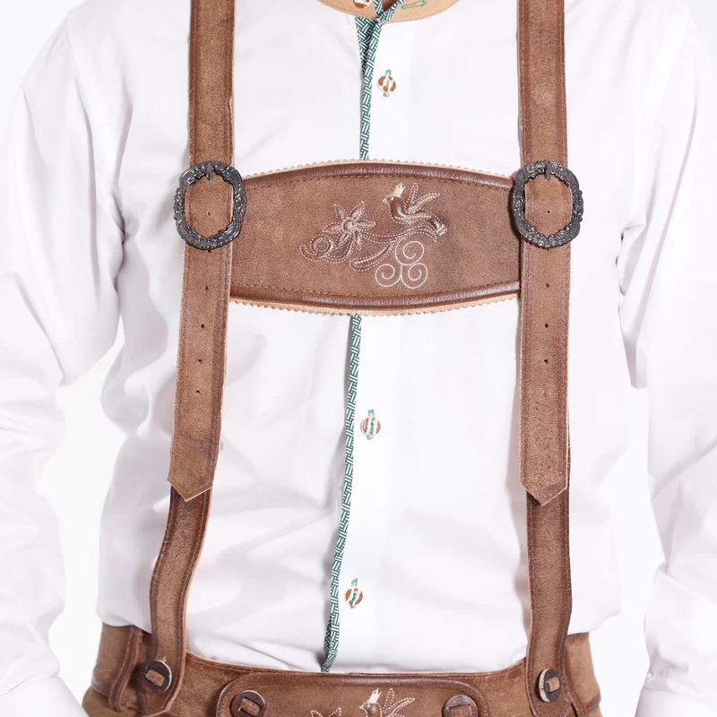 Brown Bliss German Lederhosen Men