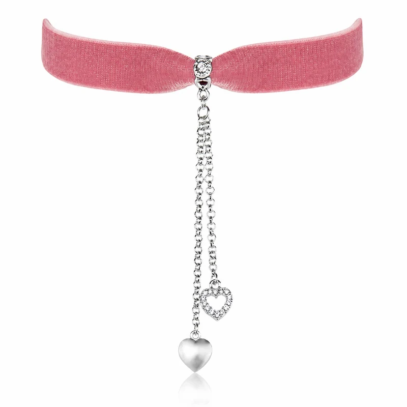 LUISIA® Kropfband "Mattea" mit Kristallen von Swarovski® | Rosa