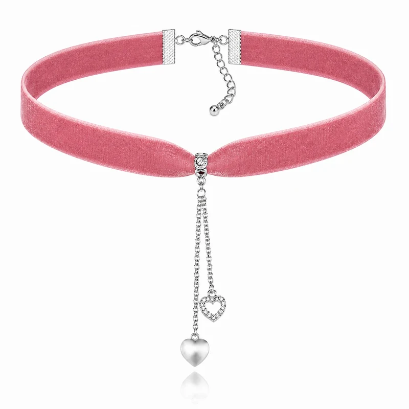 LUISIA® Kropfband "Mattea" mit Kristallen von Swarovski® | Rosa