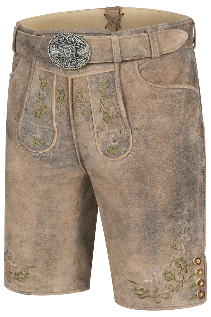 Lederhose ARTHAS mit Gürtel - Krüger Buam - 962772-000-0023