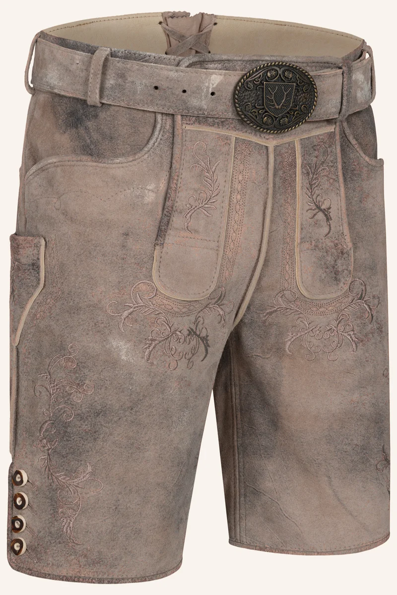 Lederhose DELIO mit Gürtel - Krüger Buam - 961172-000-0707