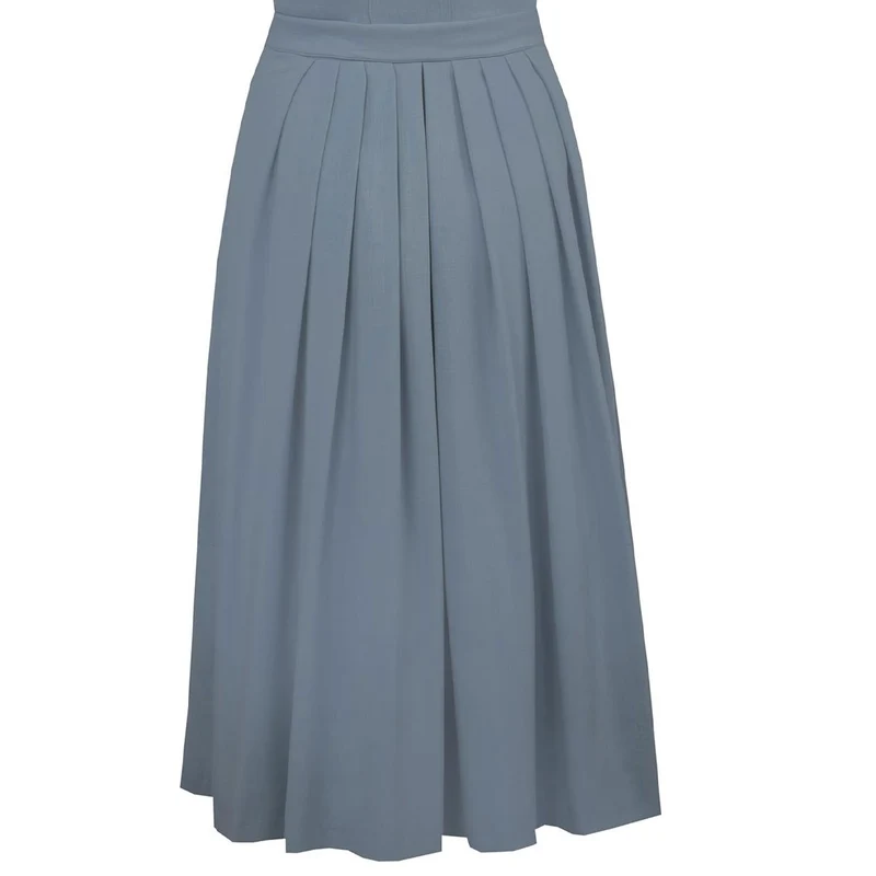 Madame Marie Dirndl Alisora Taubenblau Puffarm 75cm