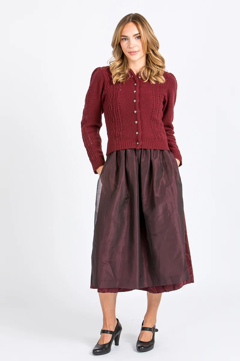 Berwin & Wolff Strickjacke 16226 bordeaux