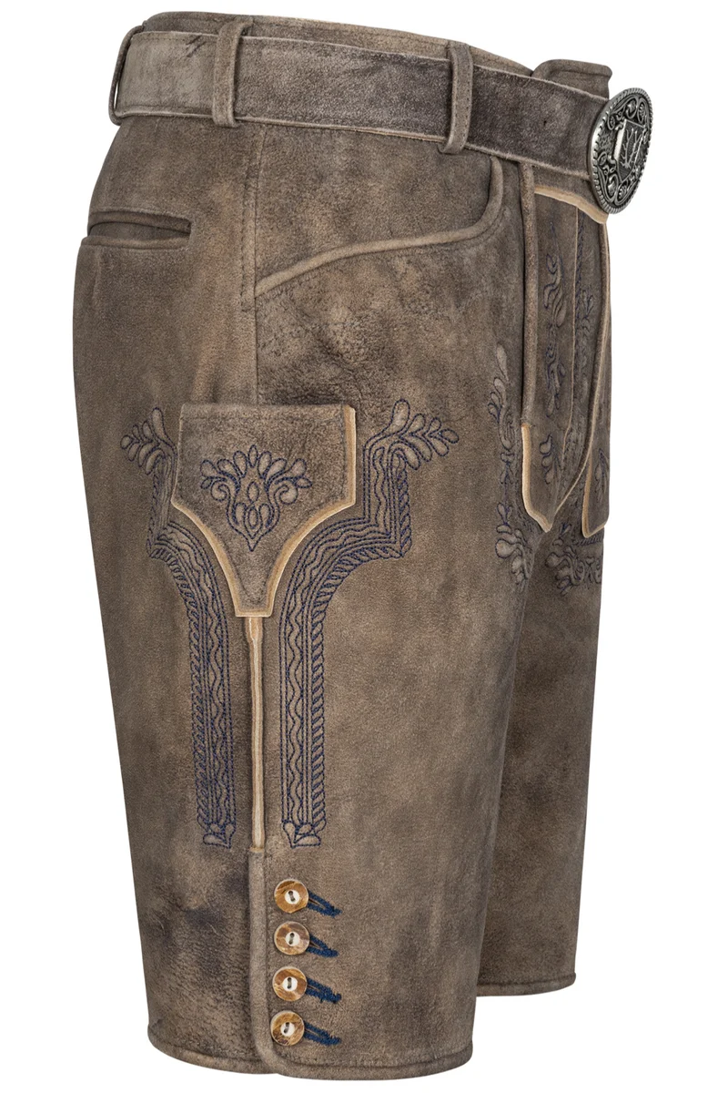 Lederhose KARIM mit Gürtel - Krüger Buam - 961072-000-0708