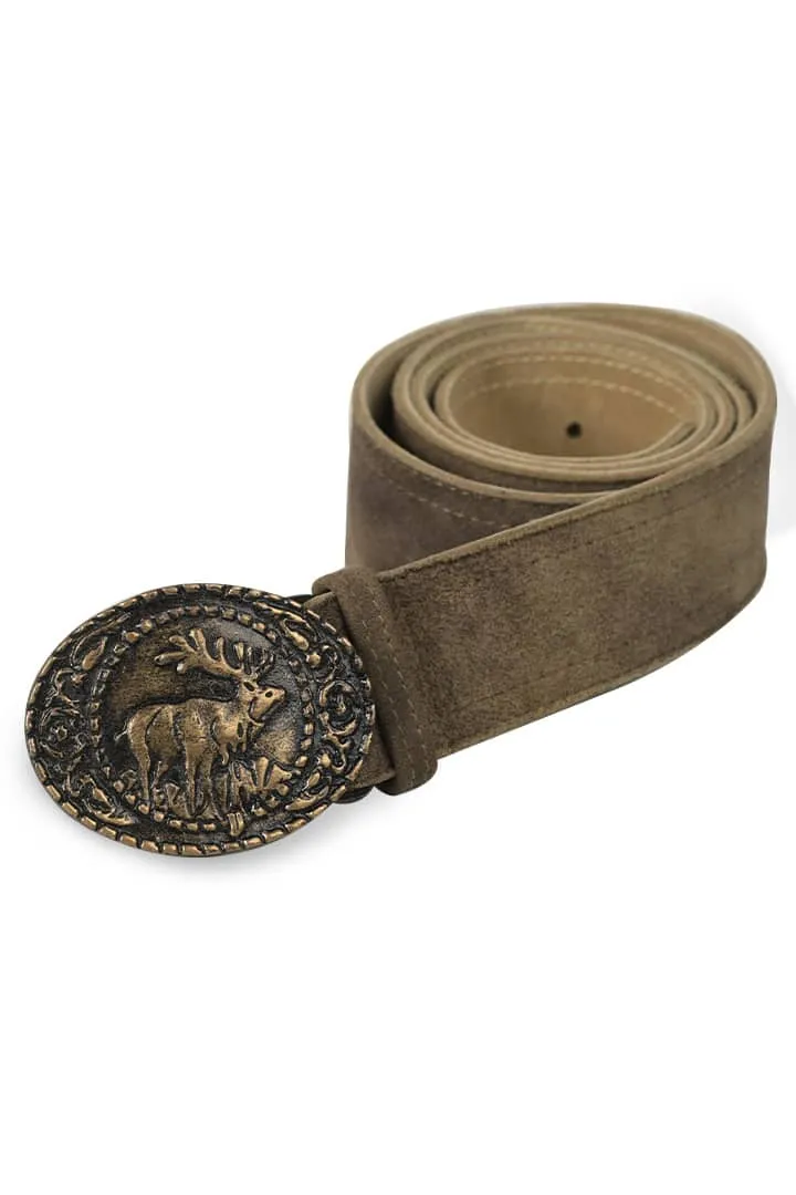Chic Mens Bavarian Belt for Oktoberfest
