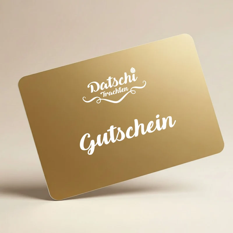Datschi Trachten Geschenk Gutschein