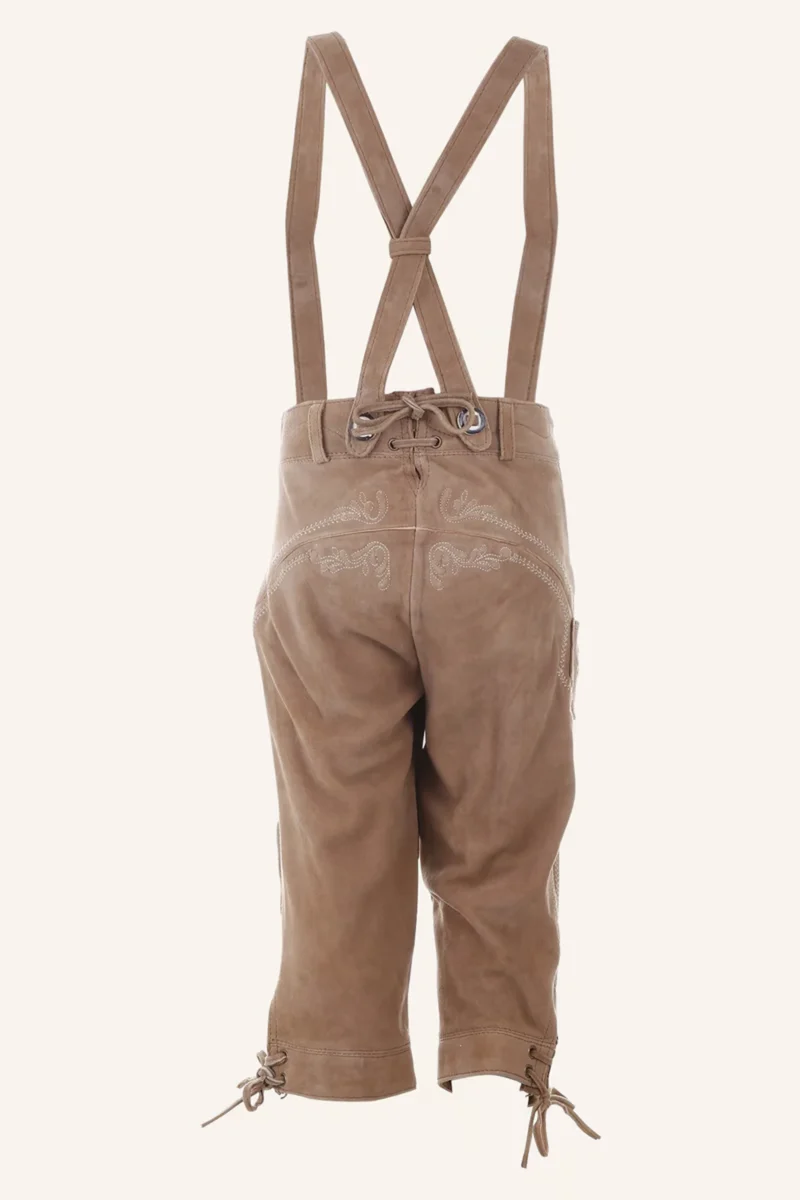 Kinder Lederhose - Modell LUDWIG JUNIOR - Krüger Kids - Kniebund - 000920-000-0007
