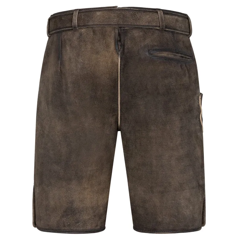 TREAM x Krüger Lederhose Hasenjagd mit Gürtel Kollektion 2026