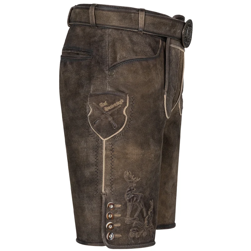 TREAM x Krüger Lederhose Hasenjagd mit Gürtel Kollektion 2026