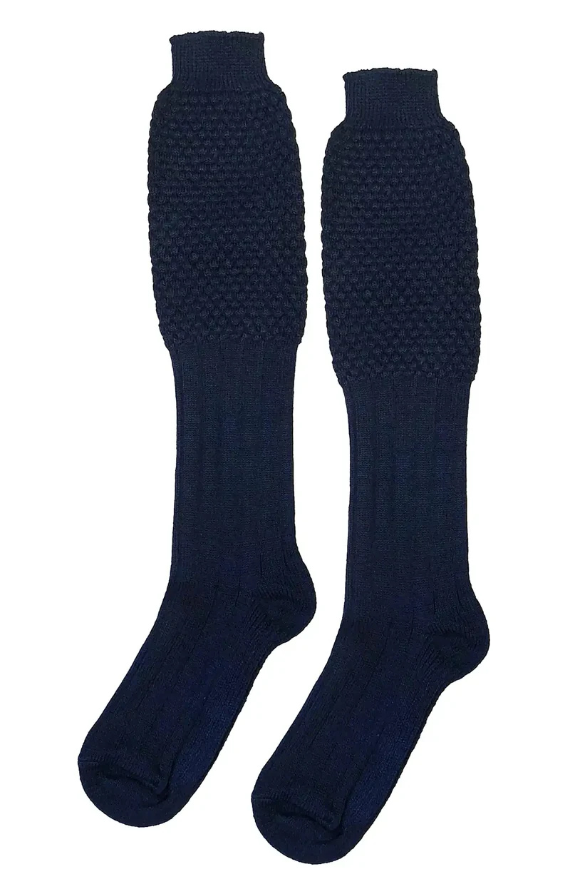 Knee-length Blue Oktoberfest Socks
