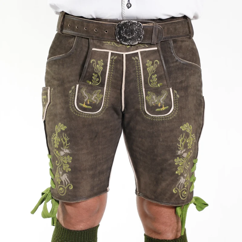 Men's Lederhosen Forest Green