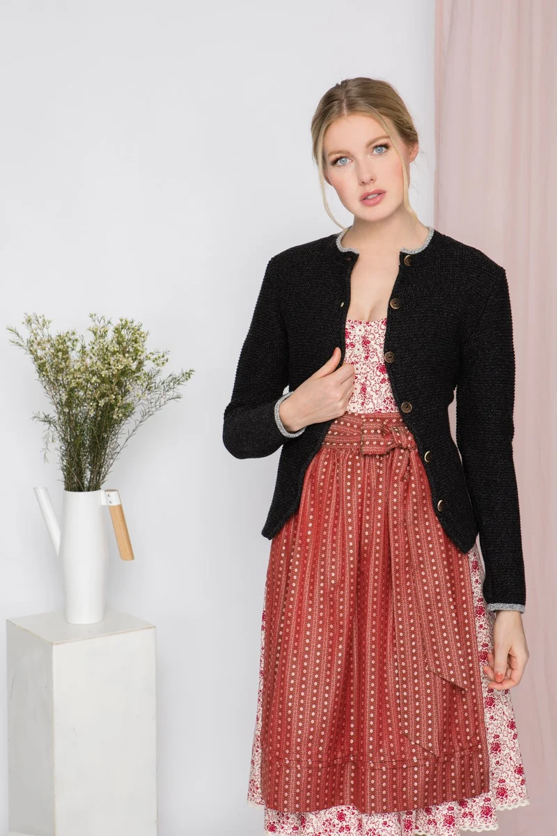 BAUMWOLL- TRADITIONSDIRNDL ROT