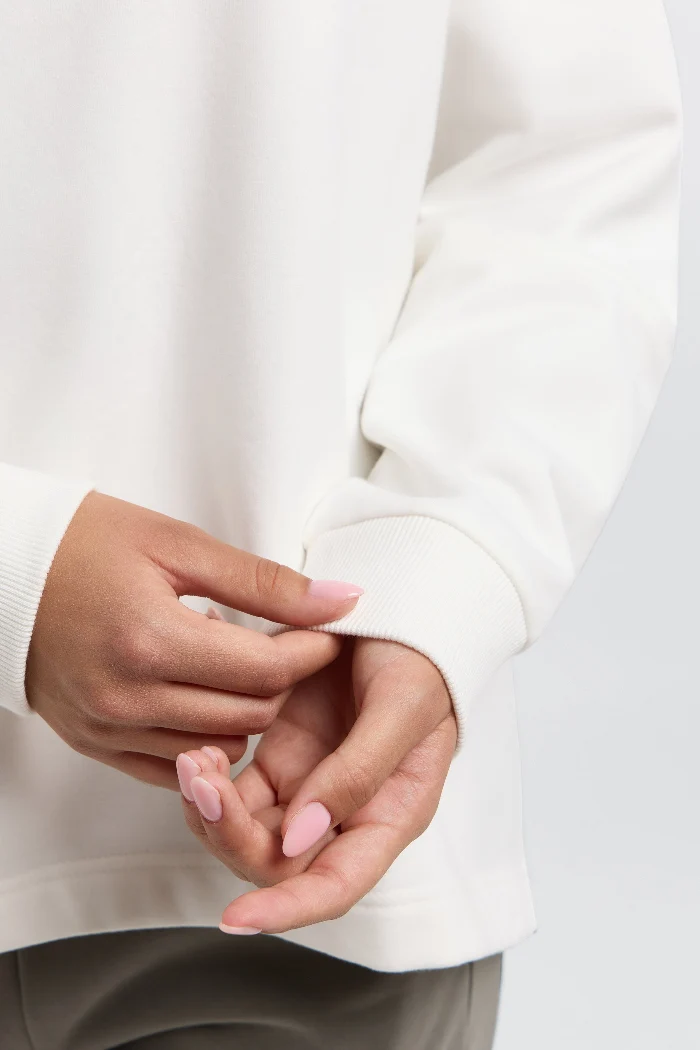 Elbsand Sweatshirt Zuza cloud white