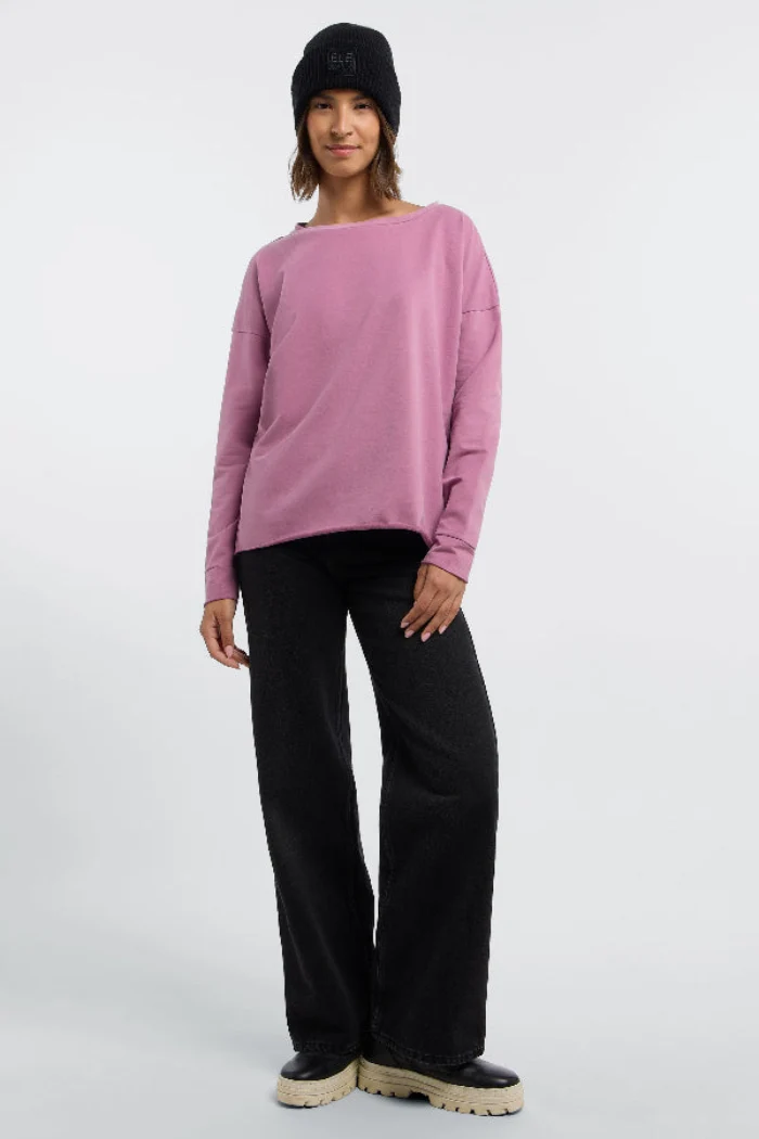 Elbsand Sweatshirt Riane mauve