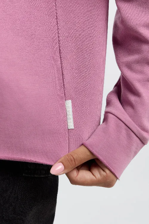 Elbsand Sweatshirt Riane mauve