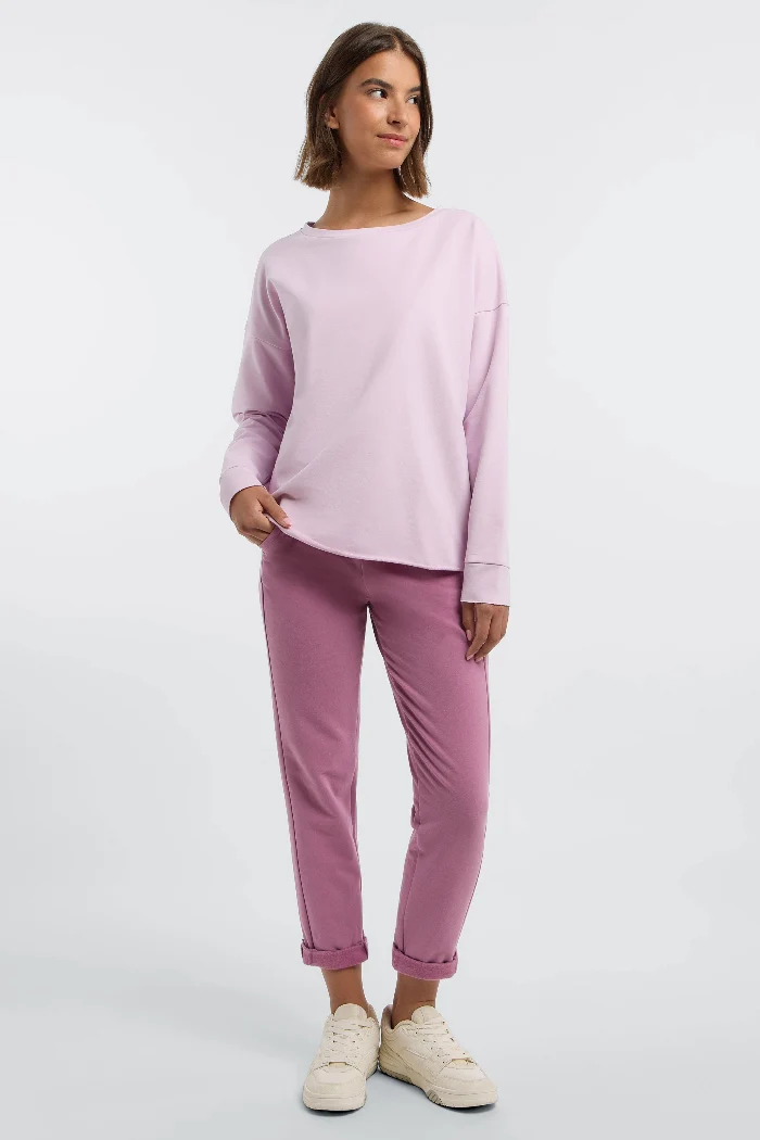 Elbsand Sweatshirt Riane pink chalk