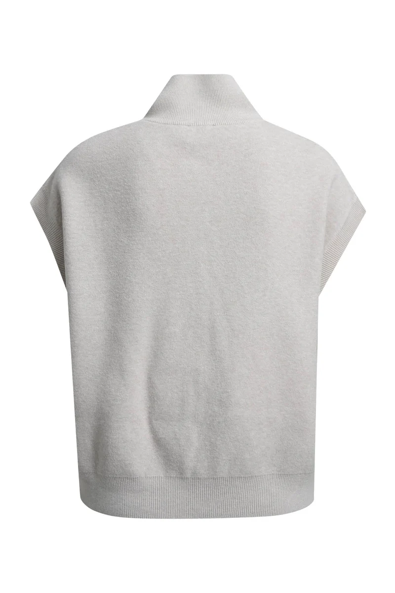 Milano Oversize Strickweste sand