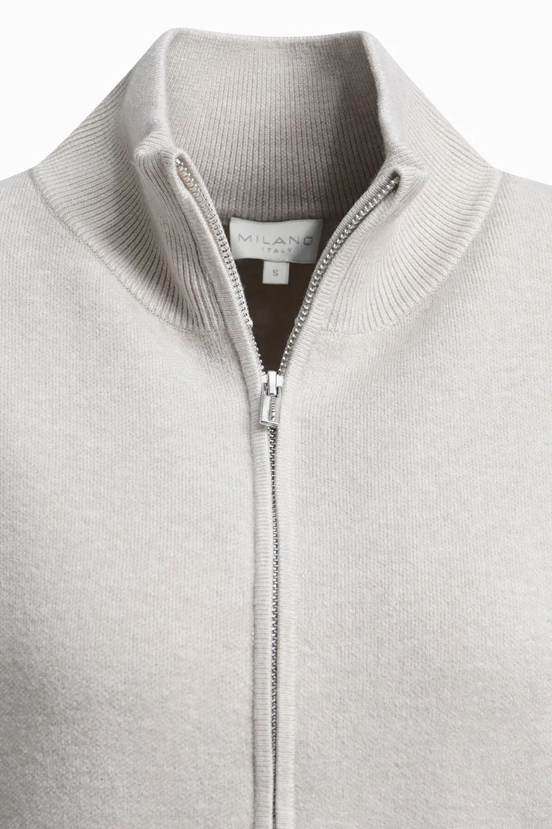 Milano Oversize Strickweste sand