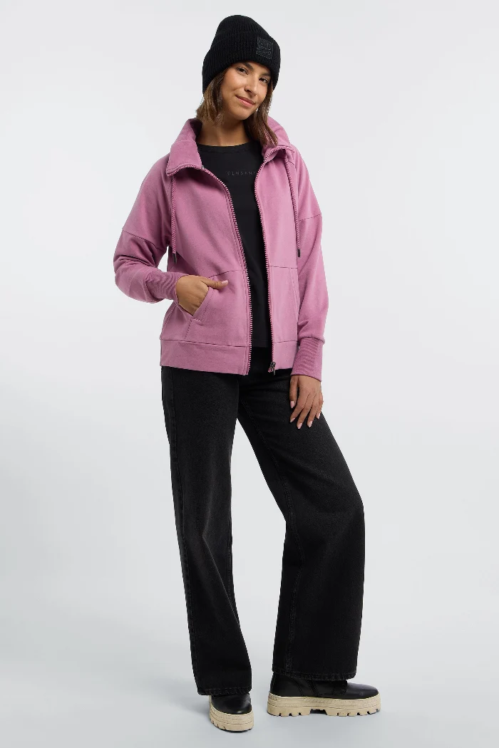 Elbsand Sweatjacke Aina mauve