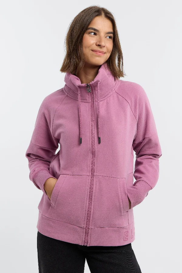 Elbsand Sweatjacke Aina mauve