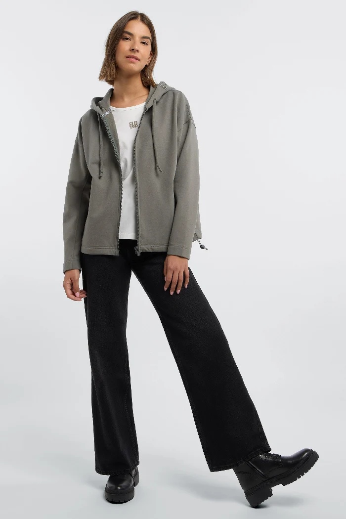 Elbsand Sweatjacke Sirpa dark slate