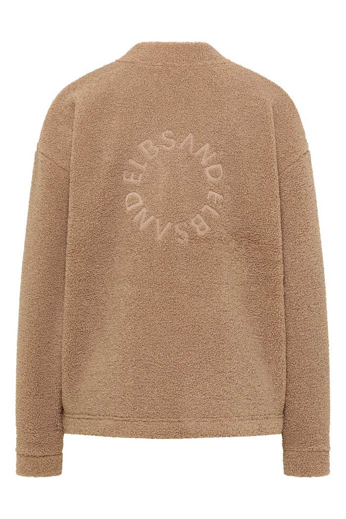 Elbsand Teddy-Jacke Nette nougat