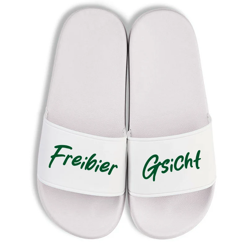 Freibiergsicht Badelatschen