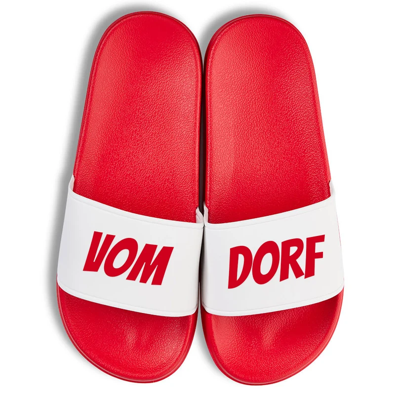 Vom Dorf Badelatschen