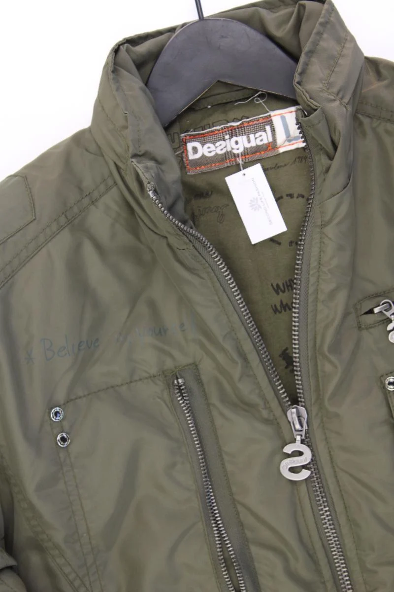 Desigual Classic Jacke für Herren Gr. L olivgrün aus Polyamid