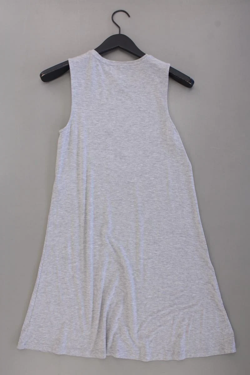 Only Jerseykleid Gr. S Ärmellos grau aus Viskose