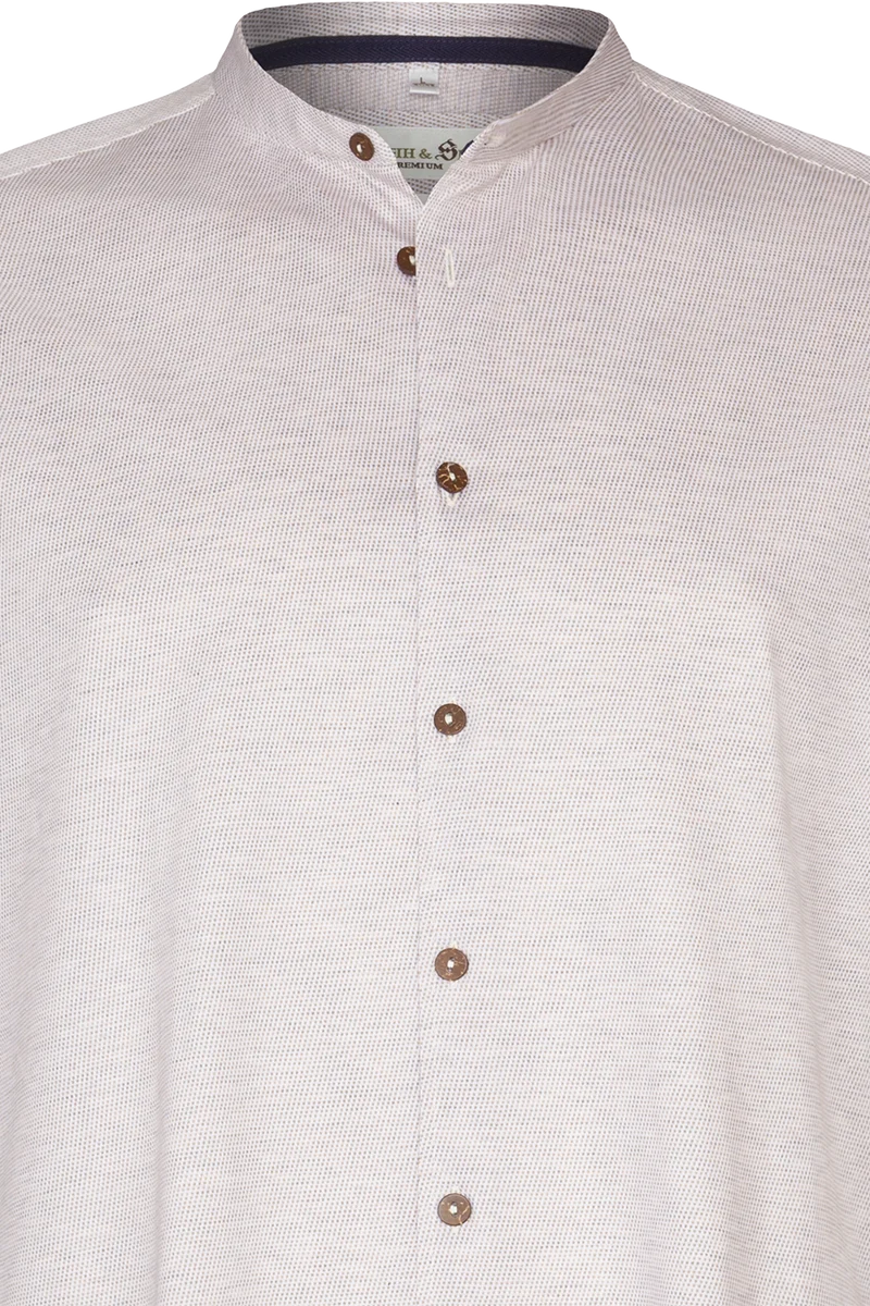 Trachtenhemd Tailored Fit in Jerseyqualität