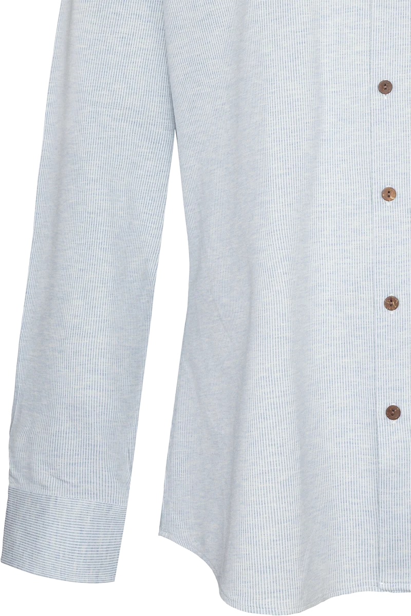 Herren Trachtenhemd in Jerseyqualität gestreift Tailored Fit