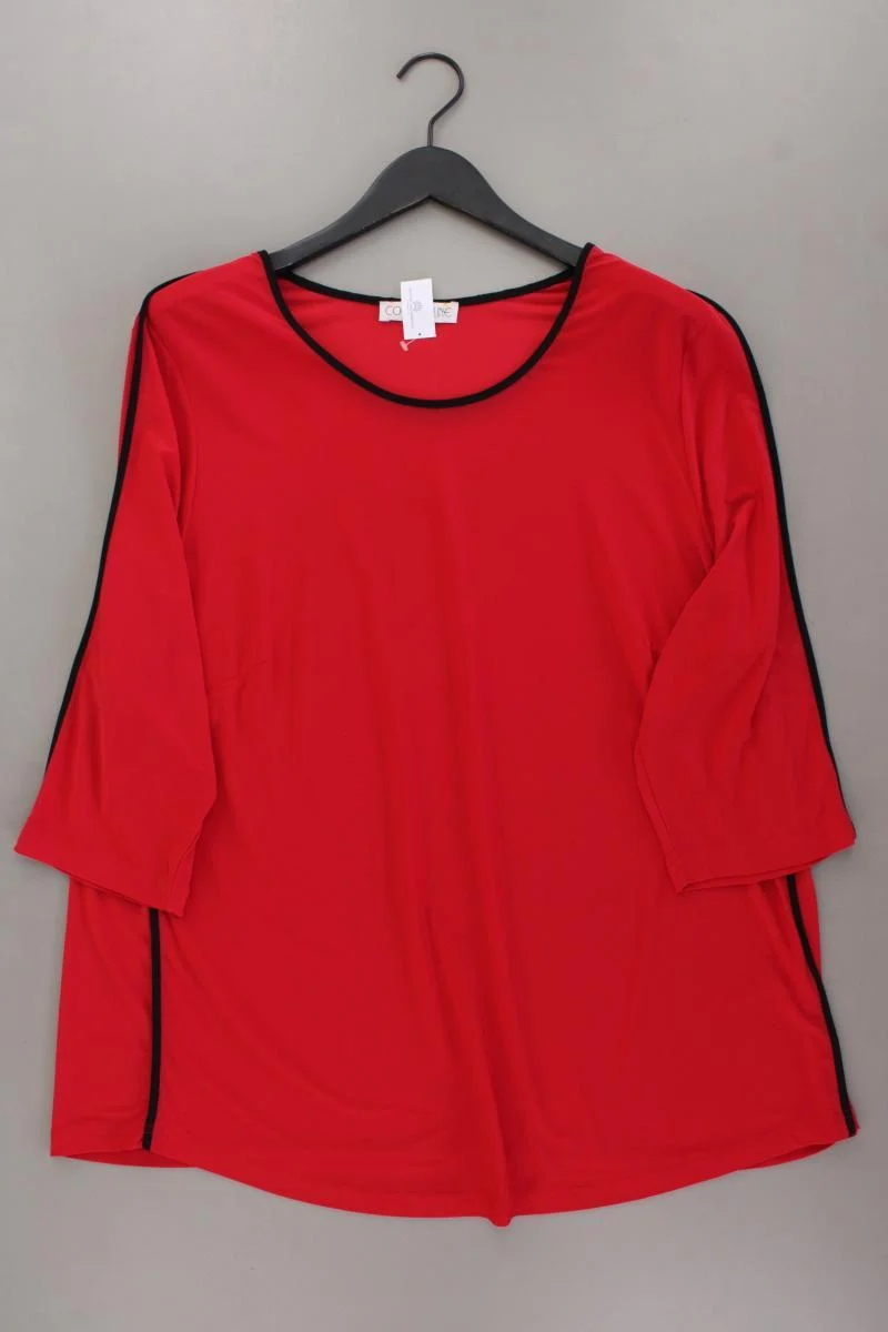Couture Line Oversize-Shirt Gr. 52 3/4 Ärmel rot