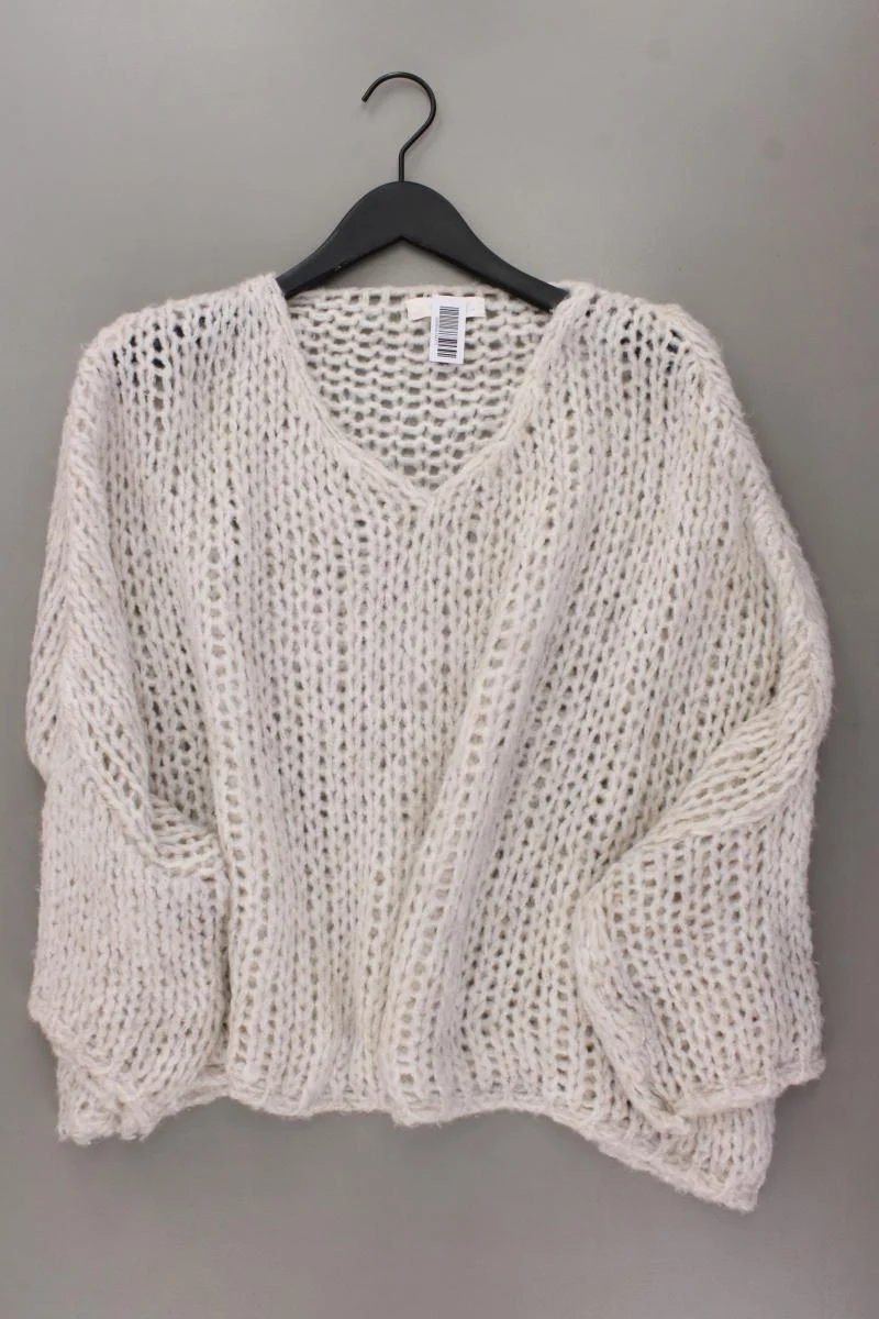 VA Milano Grobstrickpullover Gr. OneSize creme aus Polyacryl
