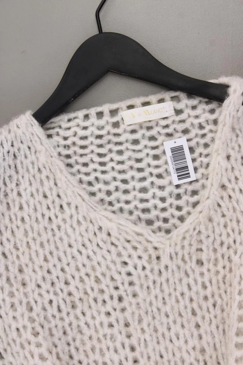 VA Milano Grobstrickpullover Gr. OneSize creme aus Polyacryl