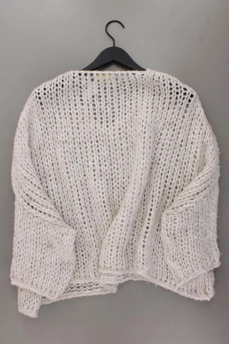VA Milano Grobstrickpullover Gr. OneSize creme aus Polyacryl