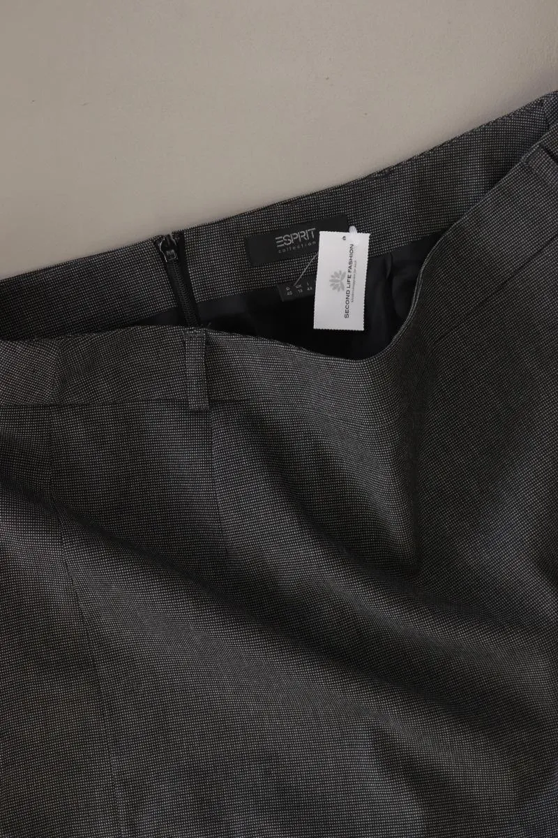 Esprit Collection Bleistiftrock Gr. 40 grau aus Polyester