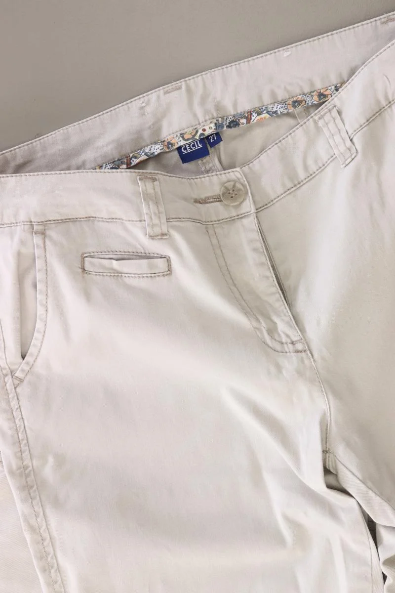 Cecil Hose Gr. W27 grau