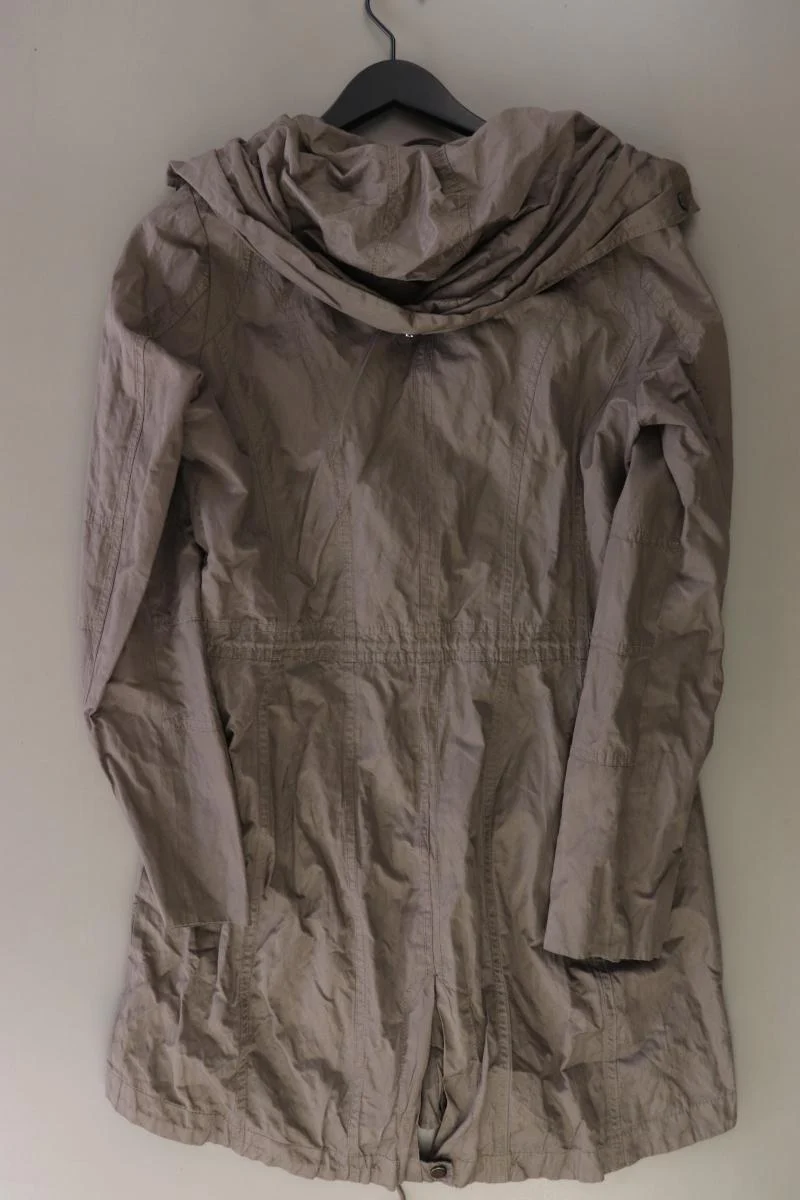 Fuchs Schmitt Übergangsmantel Gr. 38 grau aus Polyester