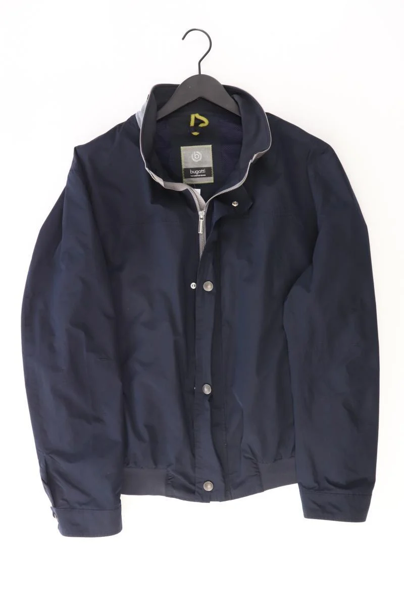 Bugatti Übergangsjacke für Herren Gr. Kurzgröße 28 blau aus Polyester